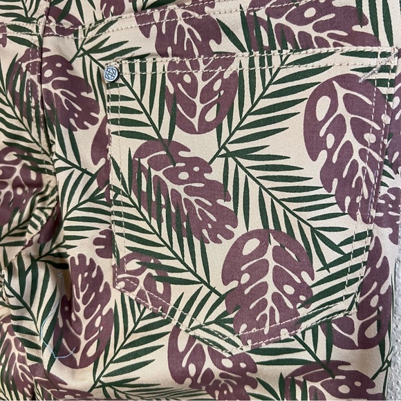 Kayden K Men's Tropical Leaf Shorts Size 30 - Picture 5 of 7